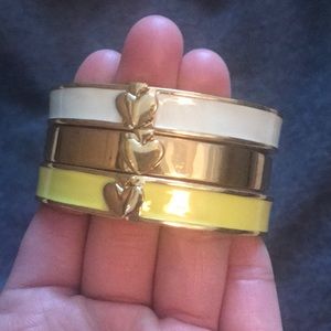 3 Kate Spade bangles
